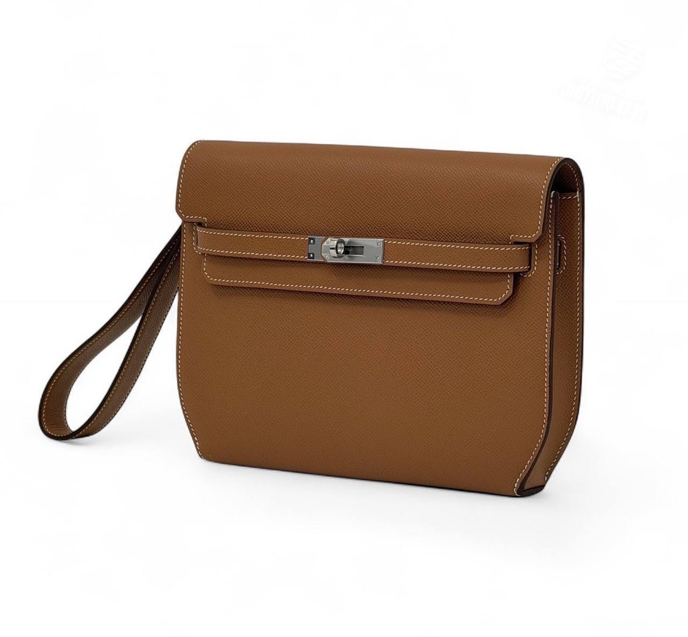 Сумка через плечо Hermes Kelly Depeches 25 Gold