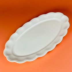 Lenardi 133-441 Овальное блюдо 40,5см ШАРМЕЛЬ в под.уп.(х16)Фарфор