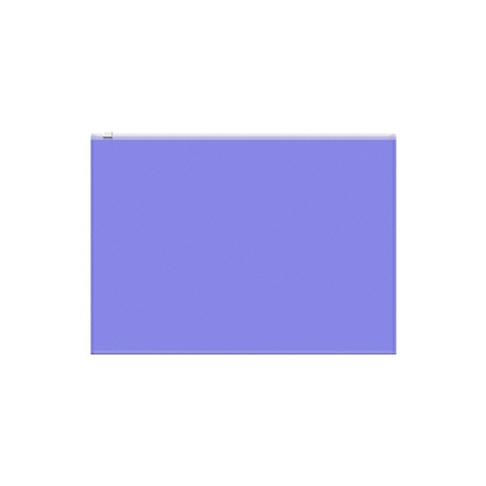 Папка на молнии А4 Zip-пакет ErichKrause® Diagonal Pastel, пластиковый, непрозрачный, ассорти
