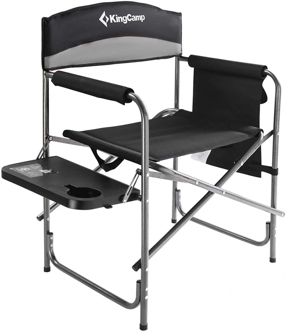 Кресло кемпинговое складное KingCamp Steel Director Chair [KC1904]