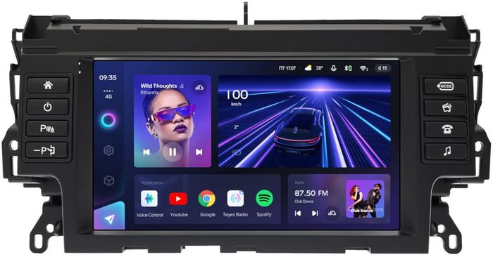 Магнитола для Land Rover Discovery Sport 2015-2019 (без CD - harman) - Teyes CC3-2K на Android 10, Быстрая, 2K QLED, CarPlay, 4G SIM-слот