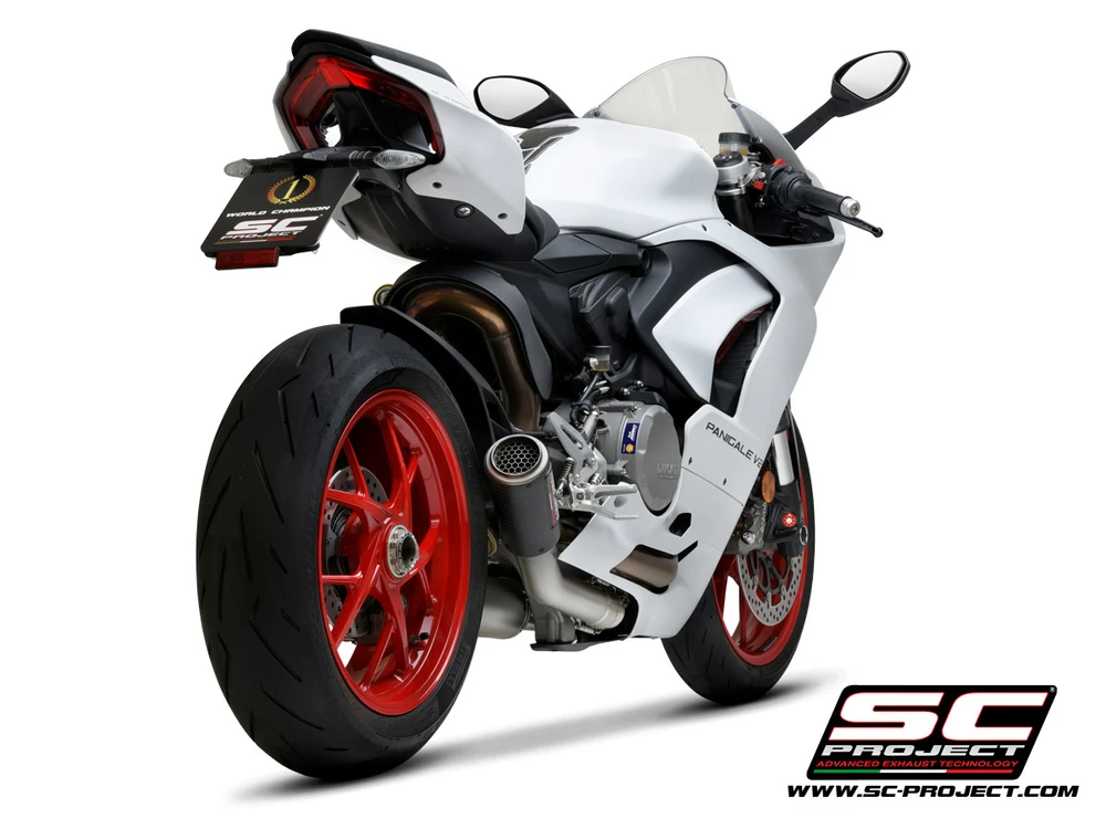 Выхлопная система SC-Project 2-1 Half-system, CR-T M2 carbon