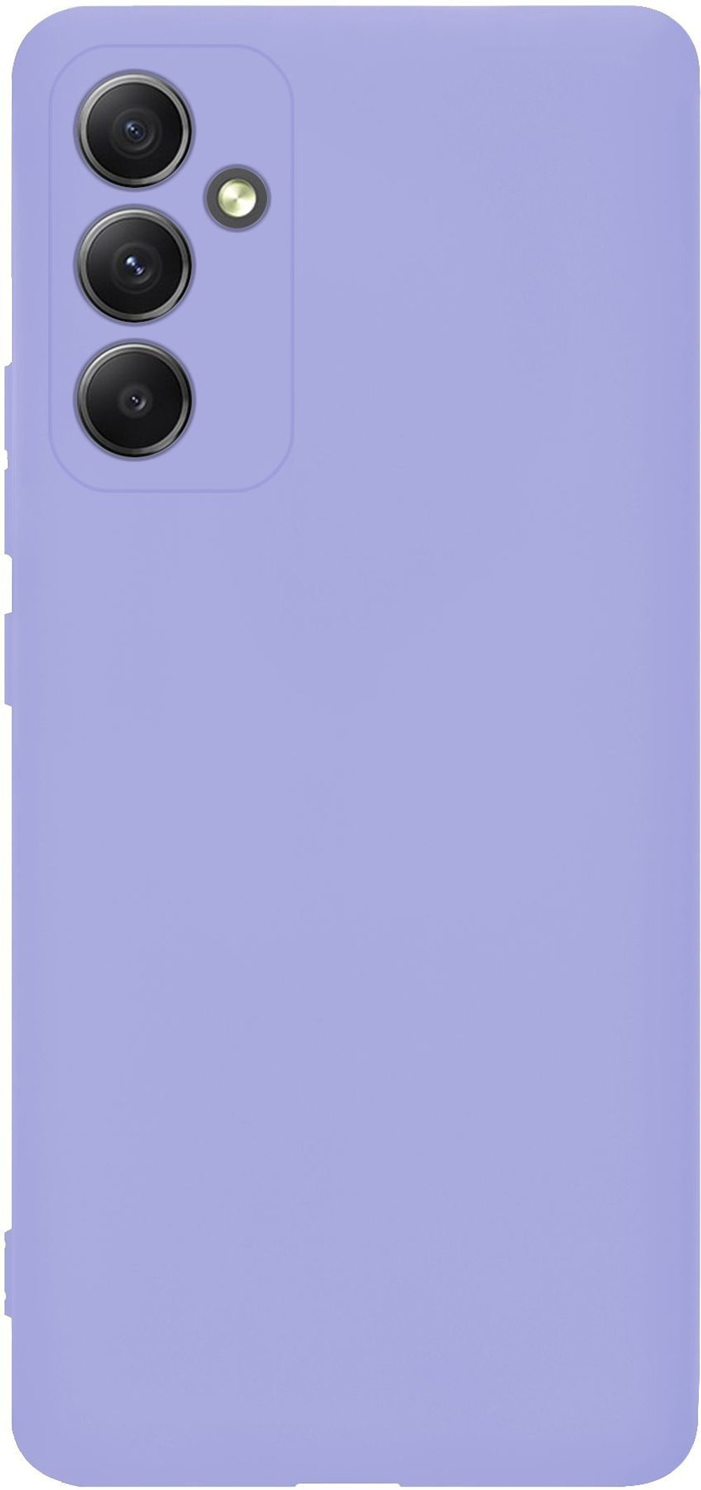 Мягкий Soft Touch чехол из силикона для SAMSUNG GALAXY A34 с бархатной подкладкой