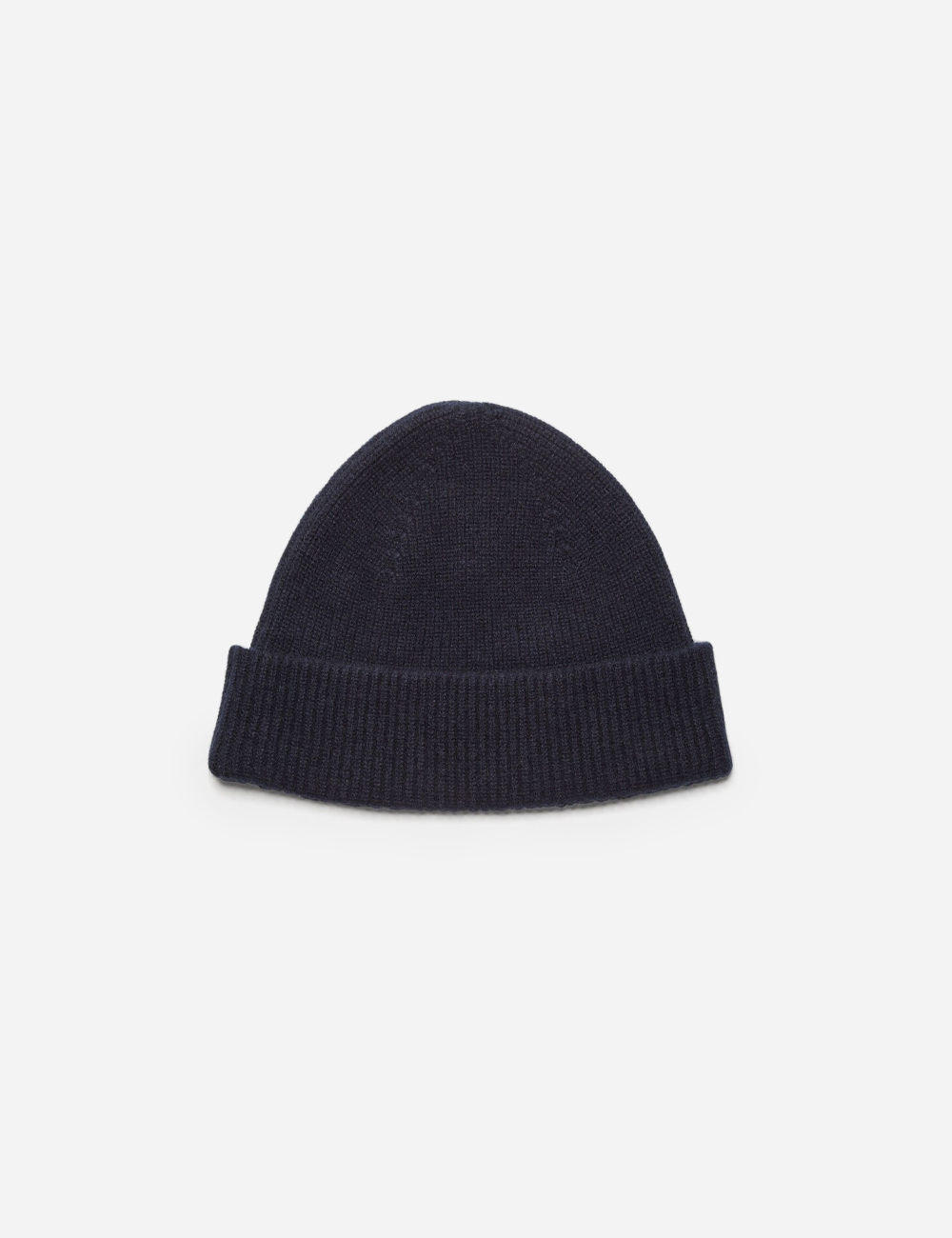 Шапка Zegna Ribbed-knit Сashmere Navy