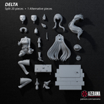 Дельта Восхождение в тени! Фигурка Delta The Eminence in Shadow nsfw