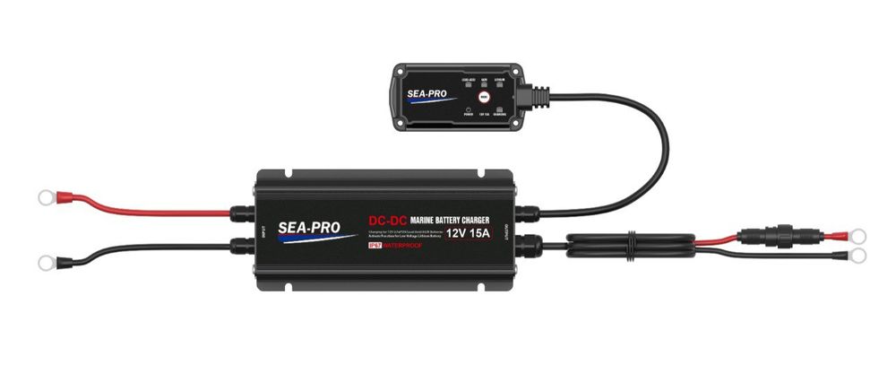 Альтернатор ТЕ4-0356A (1х12В-15А Lead-acid/AGM/LiFePO4)