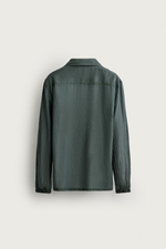 РУБАШКА СВОБОДНОГО КРОЯ С АЛАМАРАМИ — ZARA