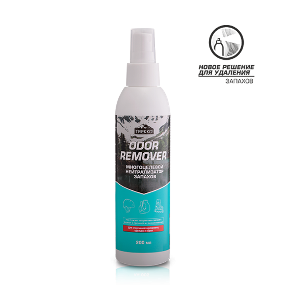 МНОГОЦЕЛЕВОЙ НЕЙТРАЛИЗАТОР ЗАПАХОВ TREKKO ODOR REMOVER 200мл