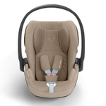 Коляска 3 в 1 Cybex Priam IV Matt Black complete и автокресло Cloud T i-Size Cozy Beige Plus Off White