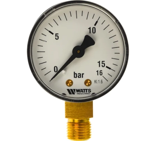 манометр Watts ф80 16 bar AX