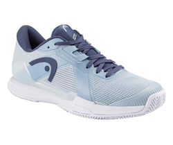 Женские Кроссовки теннисные Head Sprint Pro Clay 4.0 - light blue/dark blue