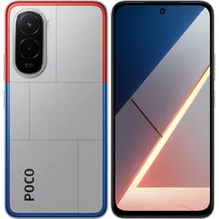 Смартфон Xiaomi POCO M7 4G 8 ГБ | 256 ГБ (Серебристый | Silver) (версия Global)