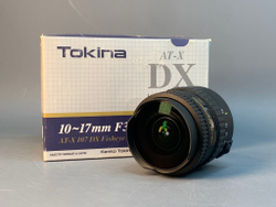 Tokina AT-X 10-17mm f/3.5-4.5 (AT-X 107) AF DX Fisheye Canon EF