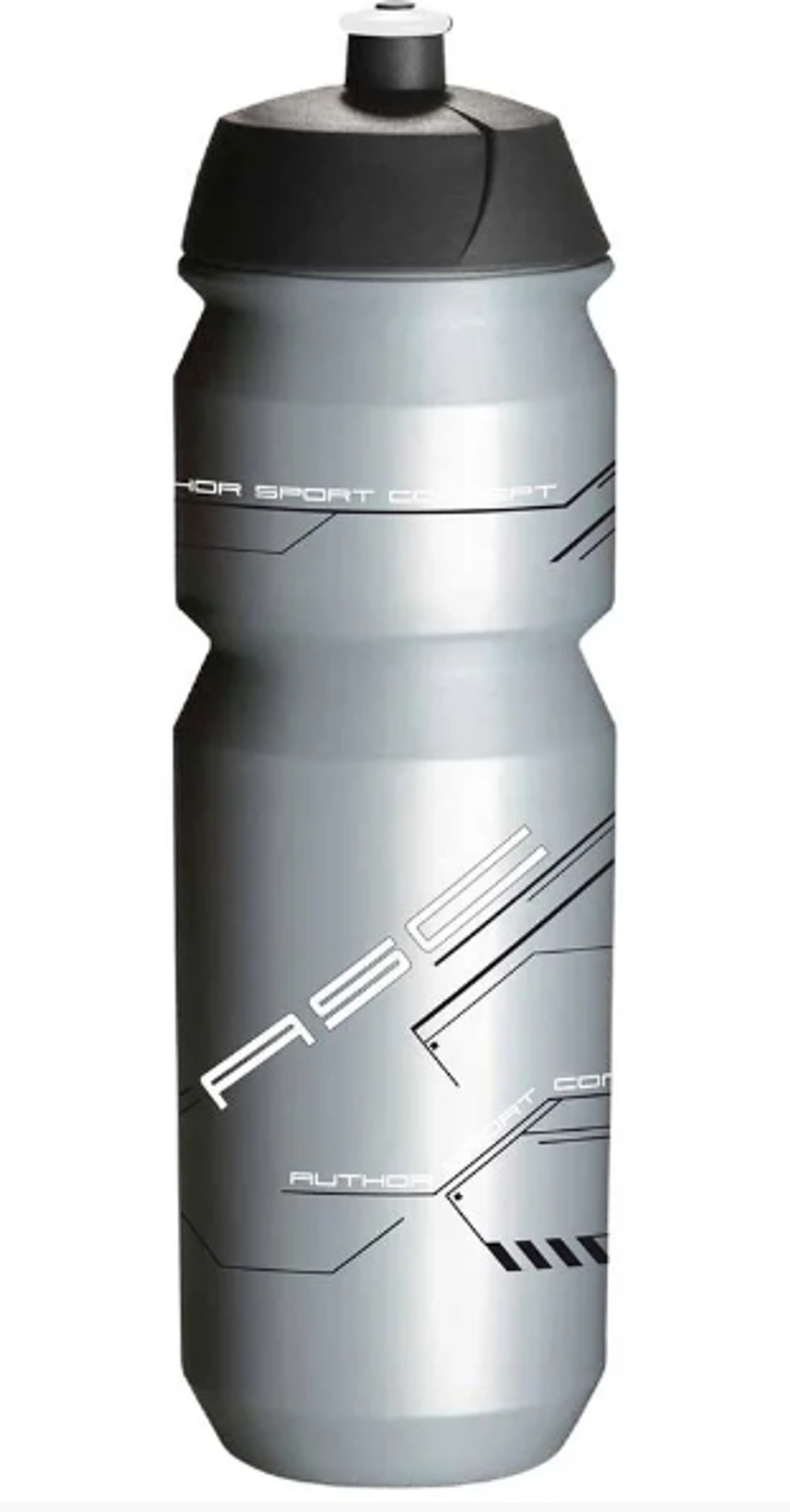 Фляга 8-14064215 100% биопластик. AB-Tcx-Shiva X9 0.85л серебристо-белая TACX/AUTHOR (Голландия)