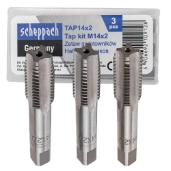 Метчик M14x2 (3шт) Scheppach Sch-TAP14x2