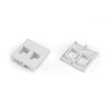 Вставка для 2 модулей Keystone Jack Hyperline SIP2-2N-M45-45