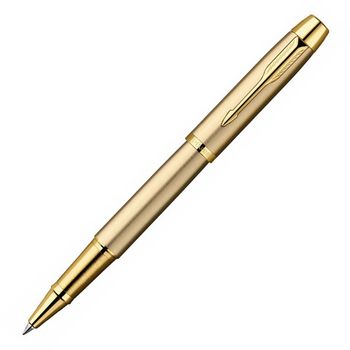 Роллер Parker IM Metal T223 Brushed Metal Gold GT Fblack (R0811700)