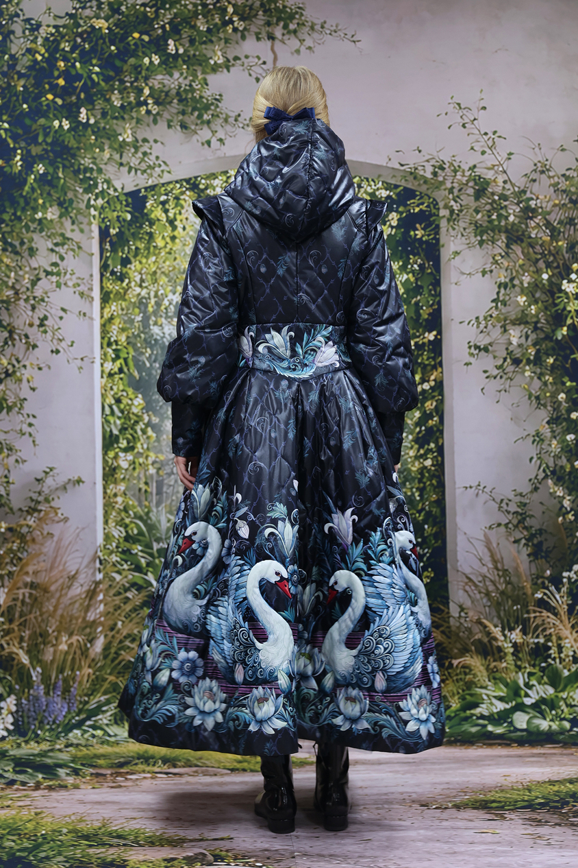 Coat "Middle Ages. Swan Lake"