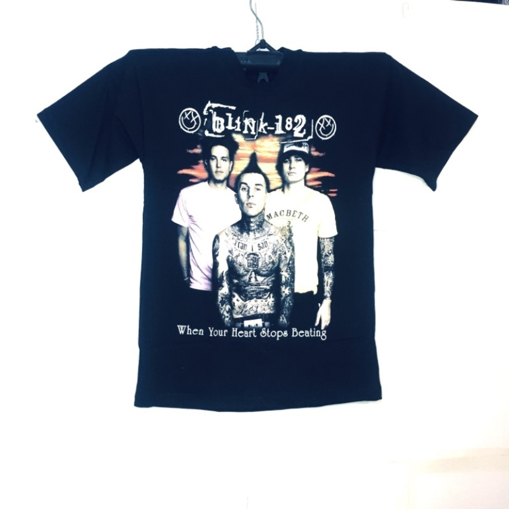 Футболка Blink-182 Your Heart Stopes Beat (XS)