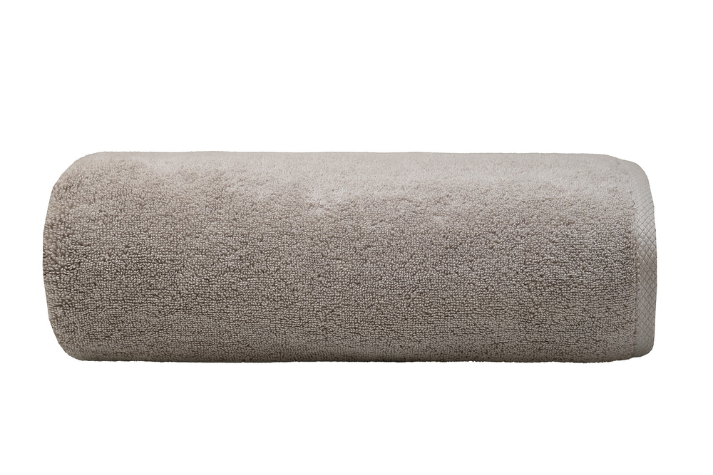 Полотенце 100x150 Garda Decor Соло бежевое