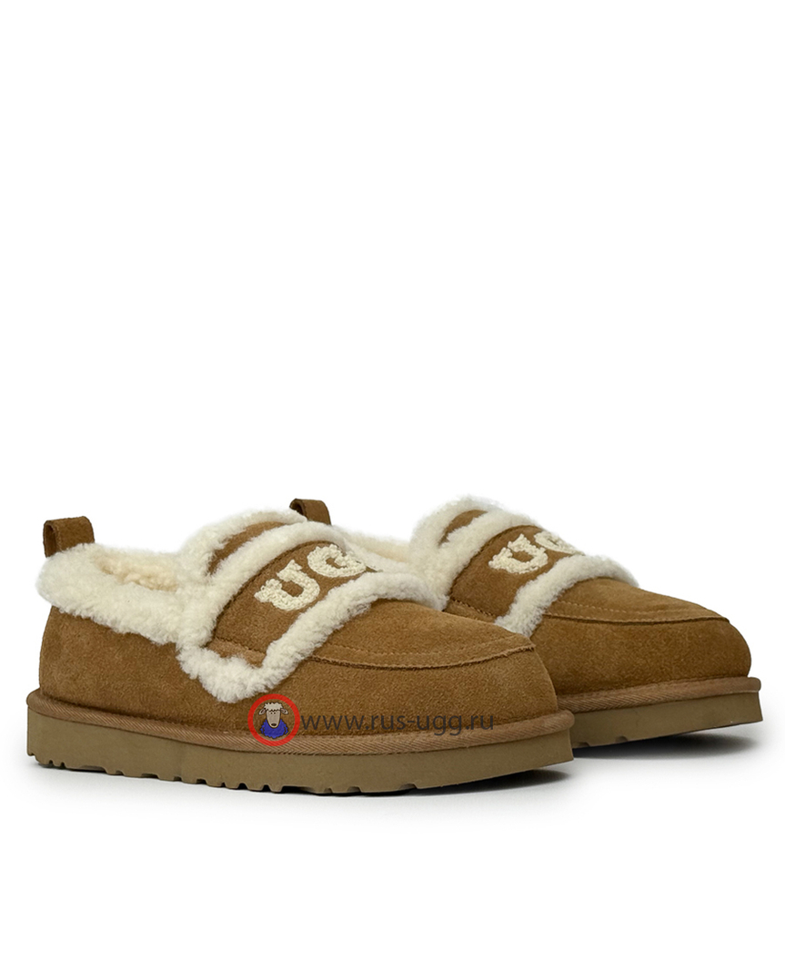 UGG CLASSIC FAT DING SLIP ON Chestnut