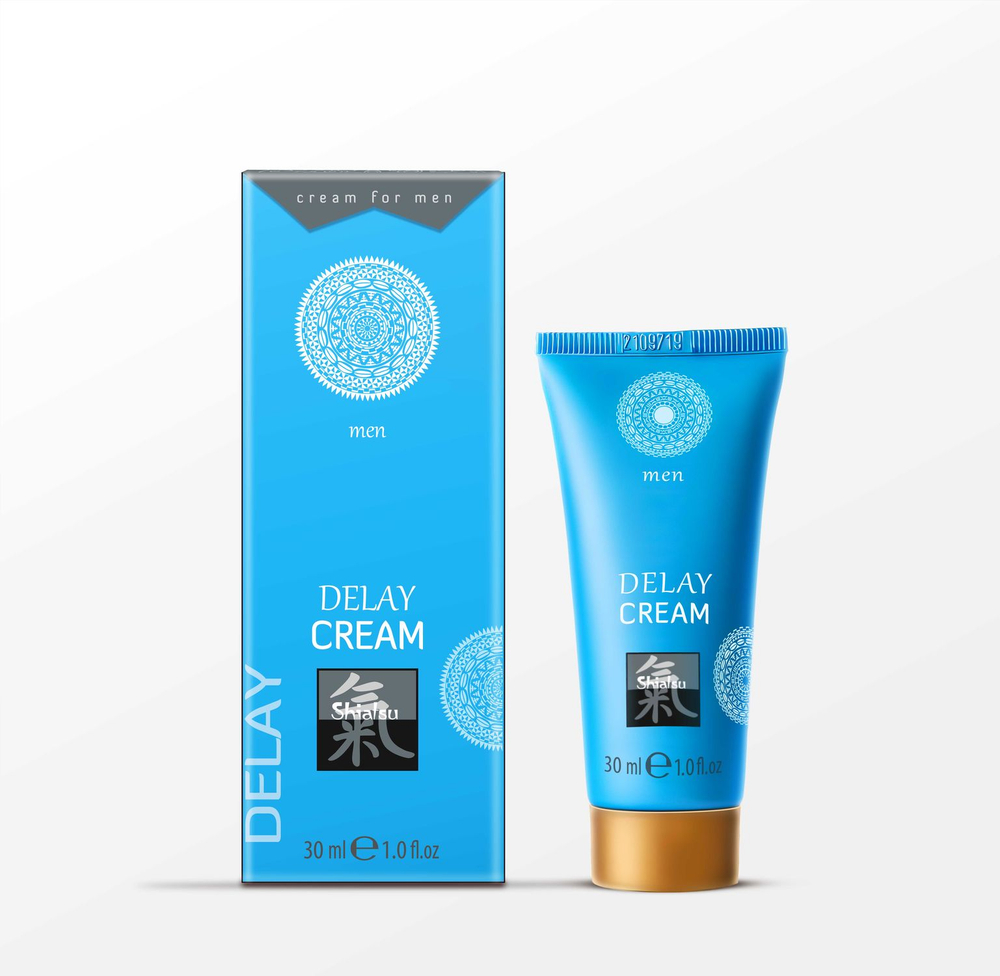 Shiatsu DELAY CREAM - Интимный крем-пролонгатор для мужчин, 30 мл.
