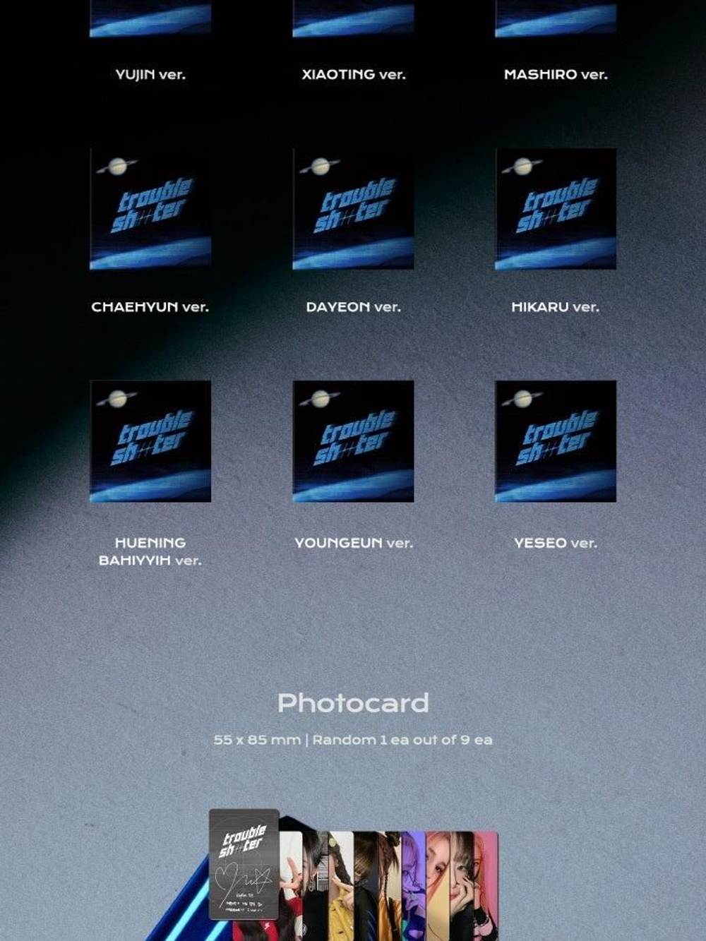 Альбом Kep1er - TROUBLESHOOTER 3rd Mini Album DIGIPACK RANDOM Version