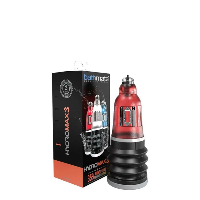 Гидропомпа Bathmate Hydromax3 brilliant красная