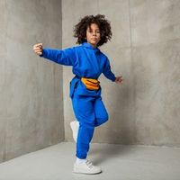 Худи оверсайз "Bb team blue" подростковое