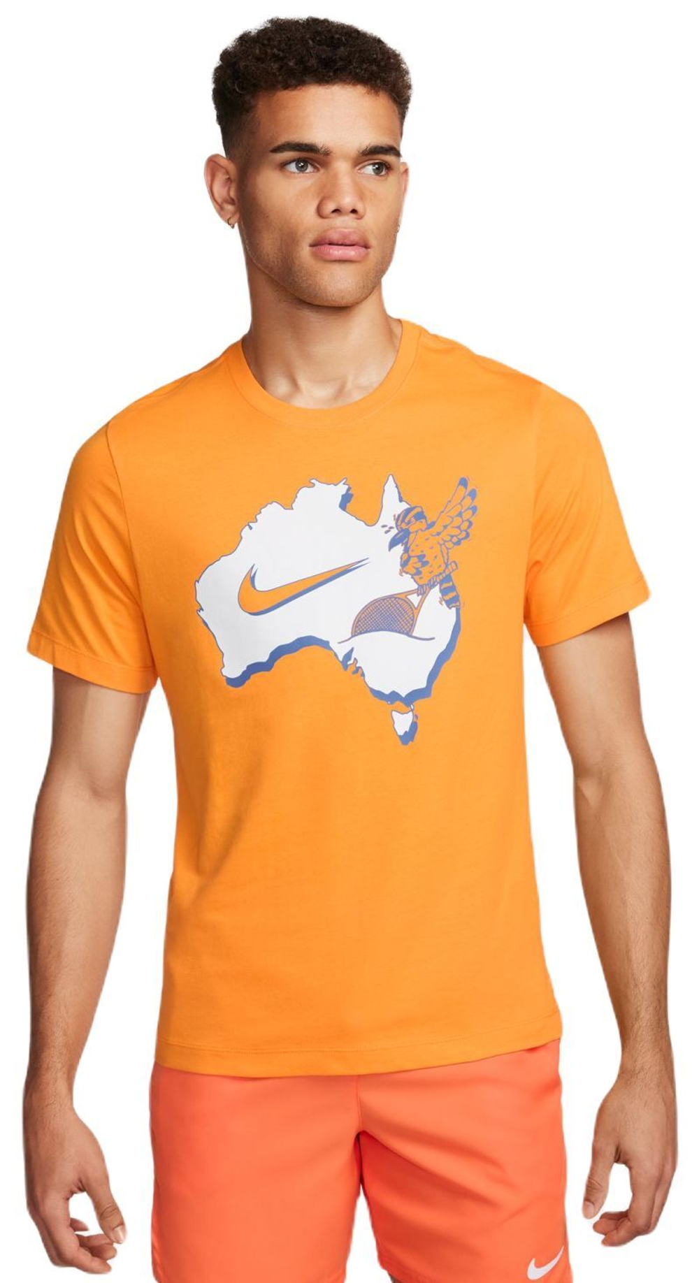 Мужская теннисная футболка Nike Court Tennis T-Shirt - sundial