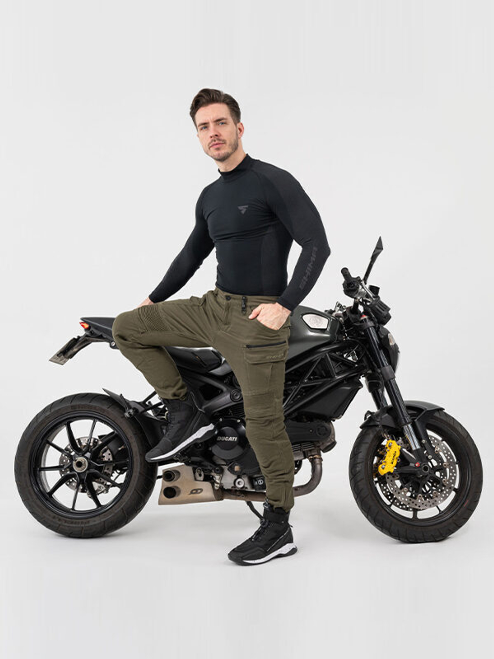 мотоштаны SHIMA GIRO 3.0 Men Black