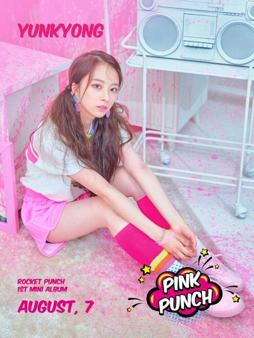 Альбом Rocket Punch - Pink Punch 1st Mini Debut Album