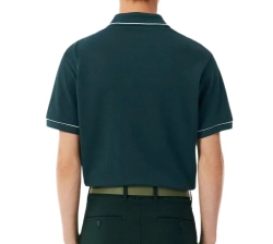 Теннисное поло Lacoste Heat Regulating Mini Piqu_ Golf - sinople green