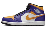 Air Jordan 1 Mid 'Lakers Purple'
