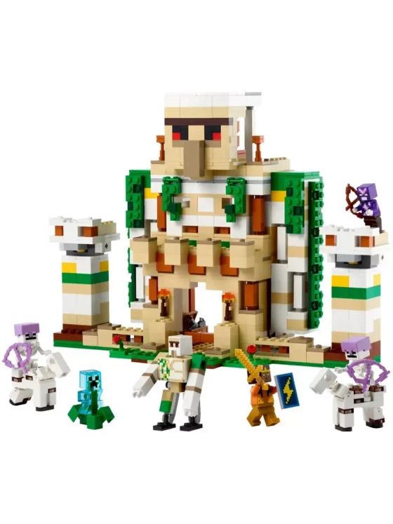 Конструктор Лего 21250 Minecraft Крепость железного голема