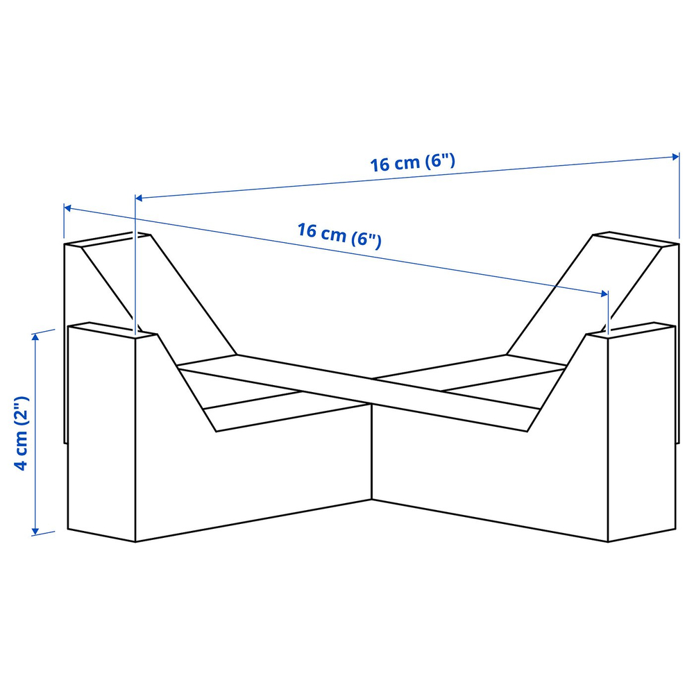 IKEA 365+  (ИКЕА 365+)  -  Блюдо сервировочное - акация 16x16 см