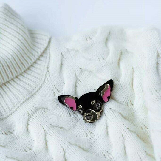 Чихуахуа / Chihuahua, brоoch, Color