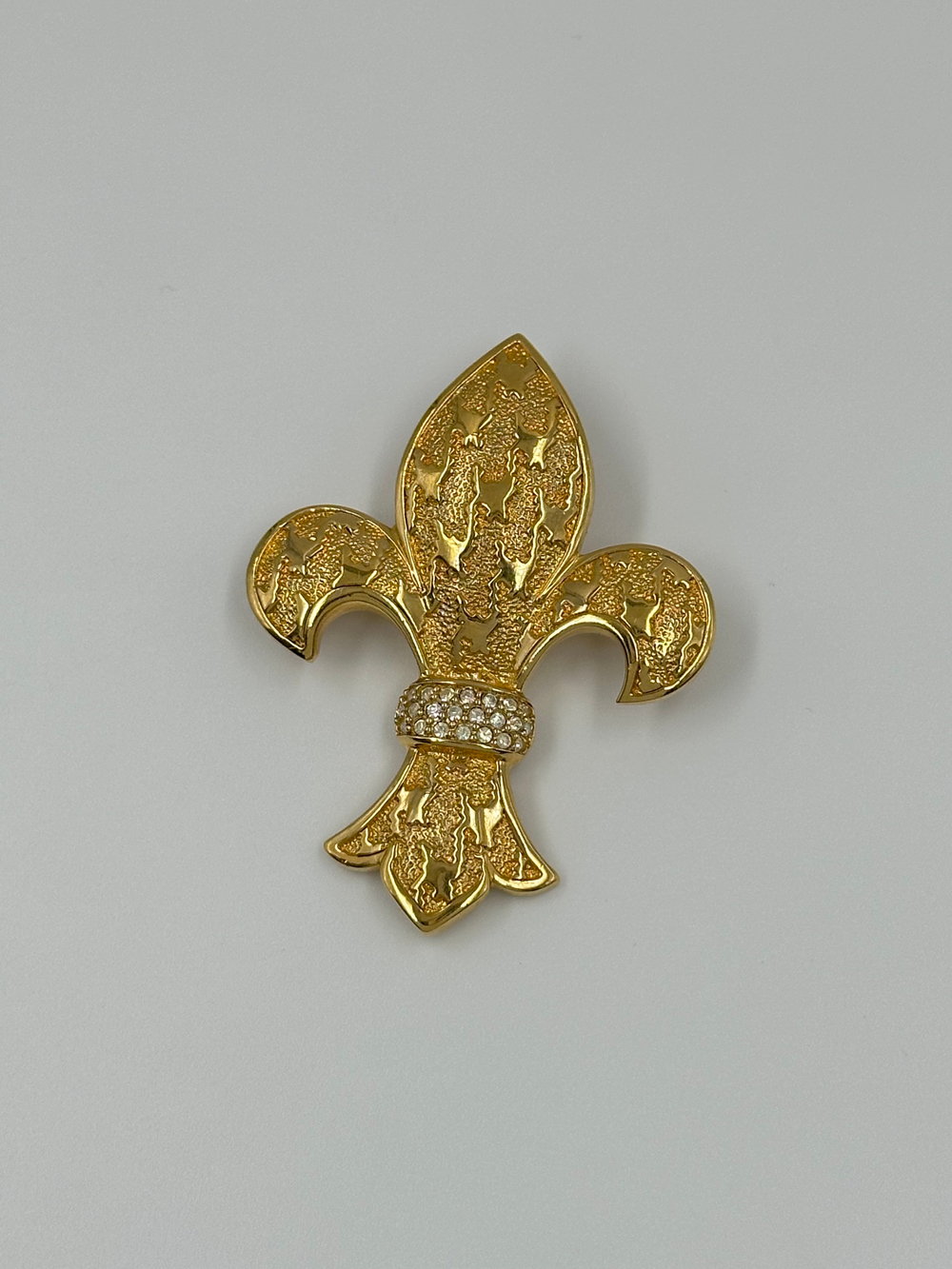 Брошь-кулон Fleur-de-lis Christian Dior