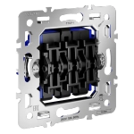 Механизм выключателя трехклавишного 10А, Voltum S70 VLS0301M