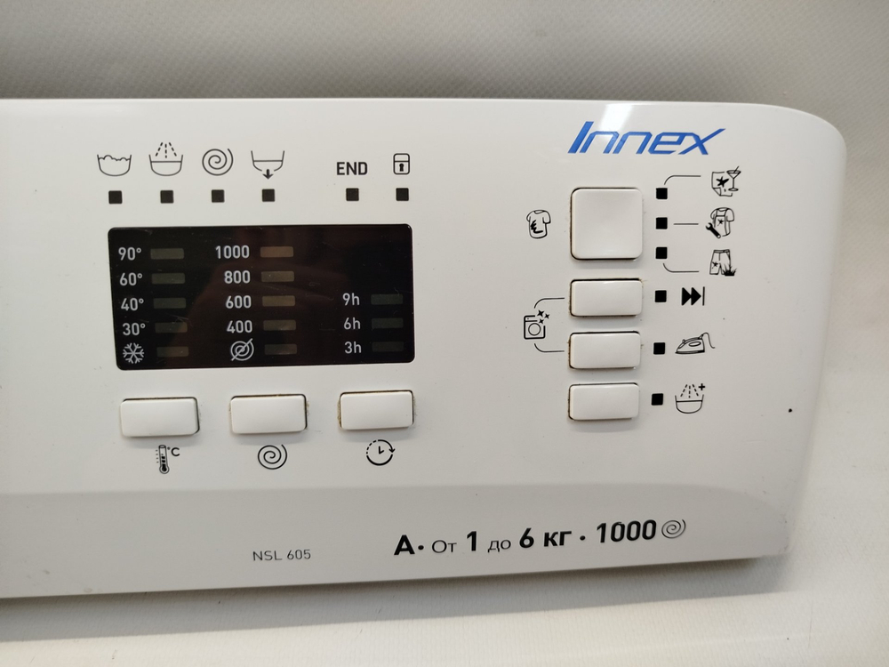 419 Панель и модуль индикации для стиральной машины Indesit NSL605 / 21024192800 б/у