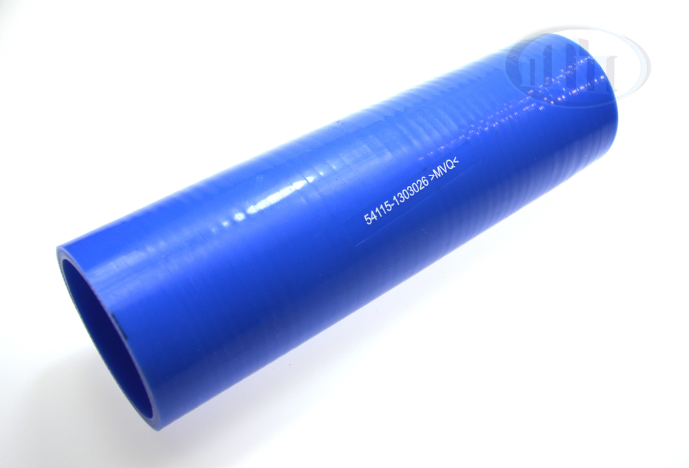 Патрубок соединительный (D= 70 mm, L= 265 mm) КАМАЗА синий MVQ (54115-1303026) ПТП