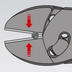 TwinForce® черненые 180 мм Knipex 73 72 180 BK