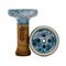 Hookah bowl Oblako Black LIGHT-BLUE MARBLE