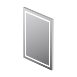 Универсальное зеркало настенное с контурной LED-подсветкой, 50 см AM.PM Gem M91AMOX0501WG