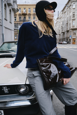 сумка [ FOMO ] dark brown