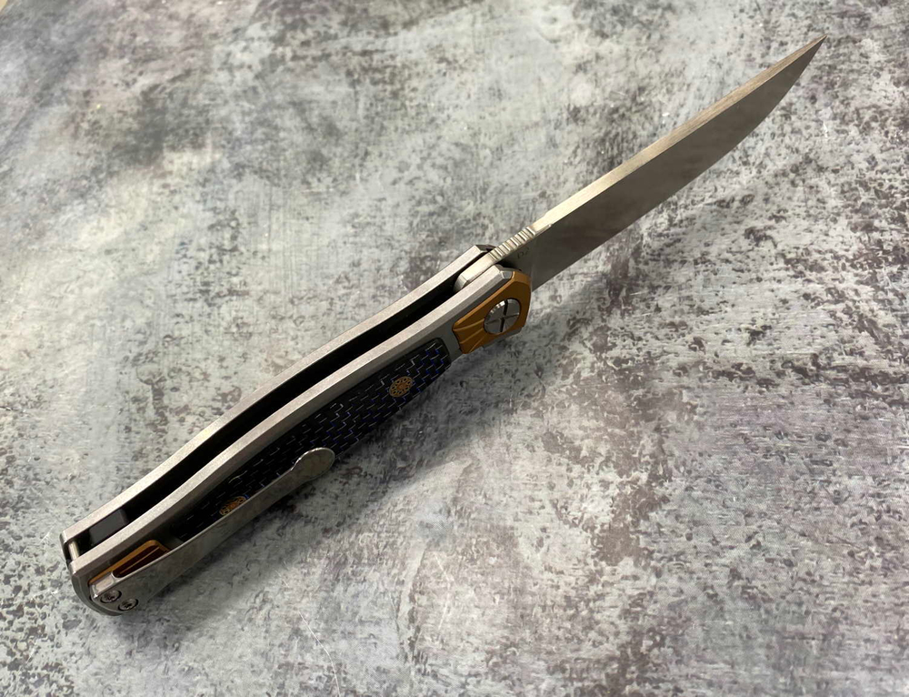Складной нож Кот-02, сталь D2, G-10