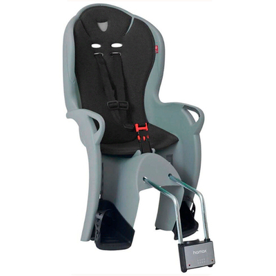 Детское велокресло Hamax 2021 Kiss Medium Grey/Black (б/р)