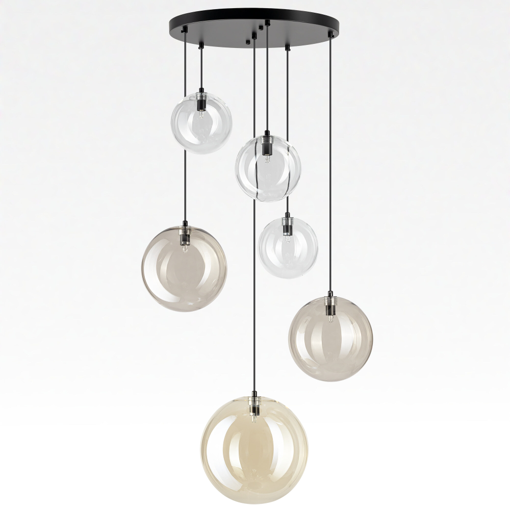 Citilux ORTON CL202163 Люстра каскадная Микс