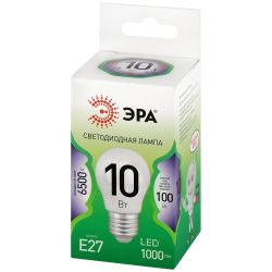 Лампа светодиодная ЭРА GREEN LINE LED P45-10W-865-E27 GL 10Вт шар холодный свет E27 | Лампы cветодиодные Шар (G/P)