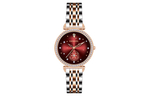 KANGOL Galaxy Love Quartz Movement Metal Strap Watch Women"s Watch Black Dial KANGOL K602